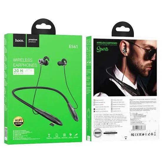 Picture of Hoco ES61 Neckband Wireless Headphones -Black