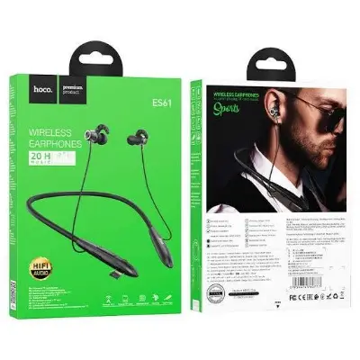 Picture of Hoco ES61 Neckband Wireless Headphones -Black