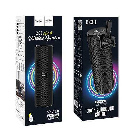 Picture of Hoco BS33 Sports Wireless Speaker -Black