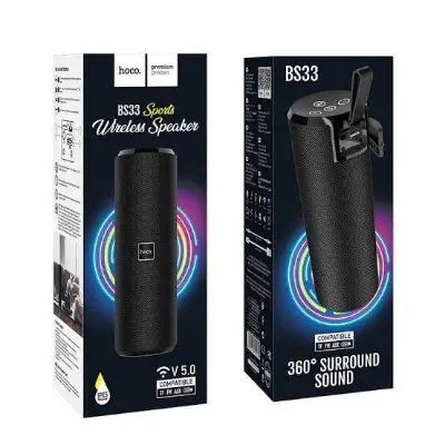 Picture of Hoco BS33 Sports Wireless Speaker -Black