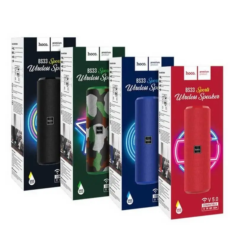 Picture of Hoco BS33 Sports Wireless Speaker -Black