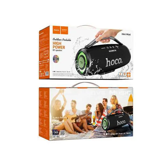 Picture of Hoco HA4 Mini Surge Outdoor Bluetooth Speaker -Black