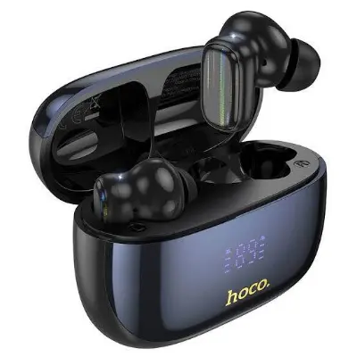 Picture of HOCO EQ20 ANC ENC Noise Cancellation Bluetooth Earbuds -Black