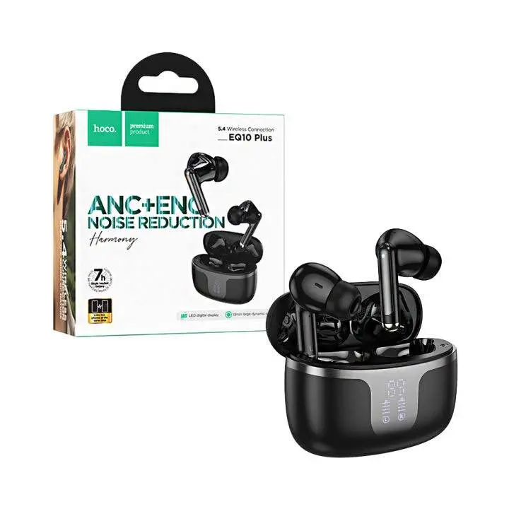 Picture of Hoco EQ10 Plus ANC Earbuds -Black