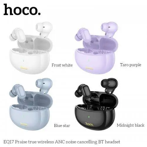 Picture of Hoco EQ17 ANC+ENC TWS HEADSET -Black
