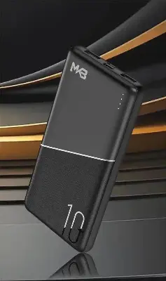 Picture of MKB PK10 2.1A 10000mah Power Bank -Black