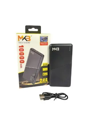 Picture of MKB PK10 2.1A 10000mah Power Bank -Black