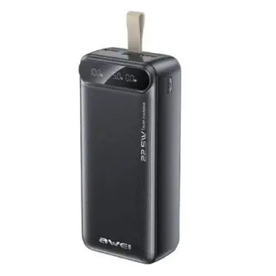 Picture of Awei PA-12 30000mAh Fast Charging Power Bank -Black