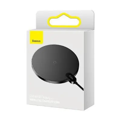 Picture of Baseus 15W Digital LED Display Gen 2 Wireless Charger -Black