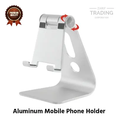 Picture of Aluminum Mobile Phone Holder Stand for Smartphone (Silver)