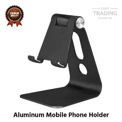 Picture of Aluminum Mobile Phone Holder Stand for Smartphone (Black)