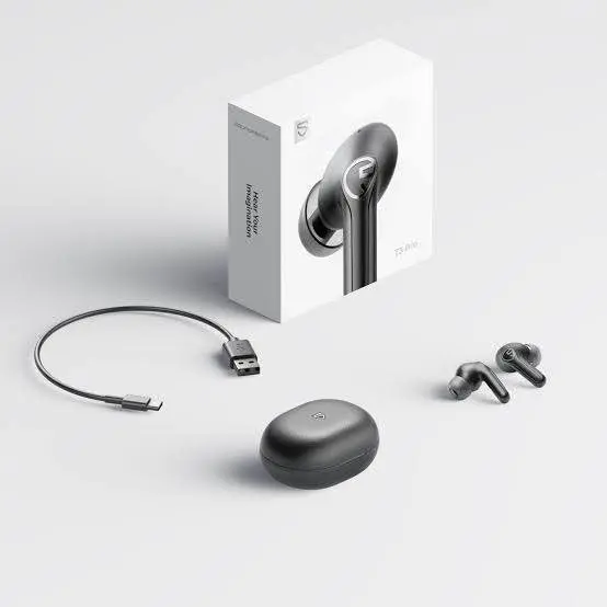 Picture of SoundPeats T3 Pro 35dB ANC Wireless Earbuds -Black