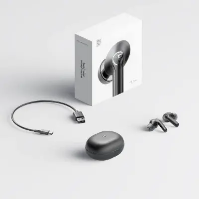 Picture of SoundPeats T3 Pro 35dB ANC Wireless Earbuds -Black