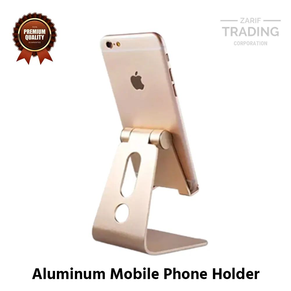 Picture of Aluminum Mobile Phone Holder Stand for Smartphone (Gold)