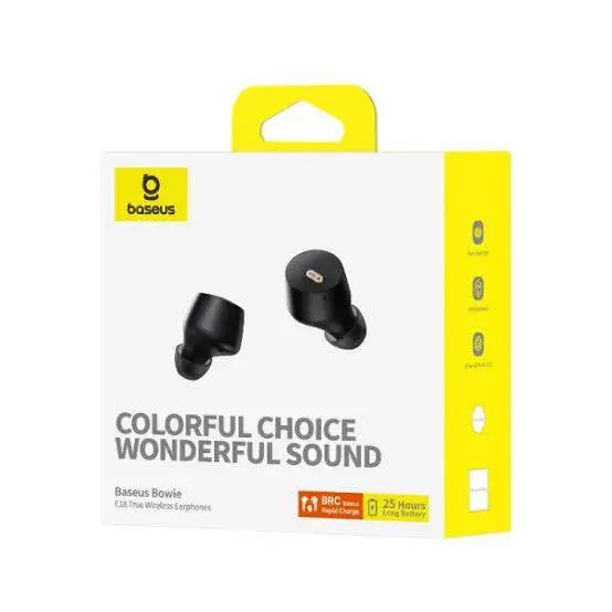 Picture of Baseus Bowie E18 True Wireless Earbuds -Black
