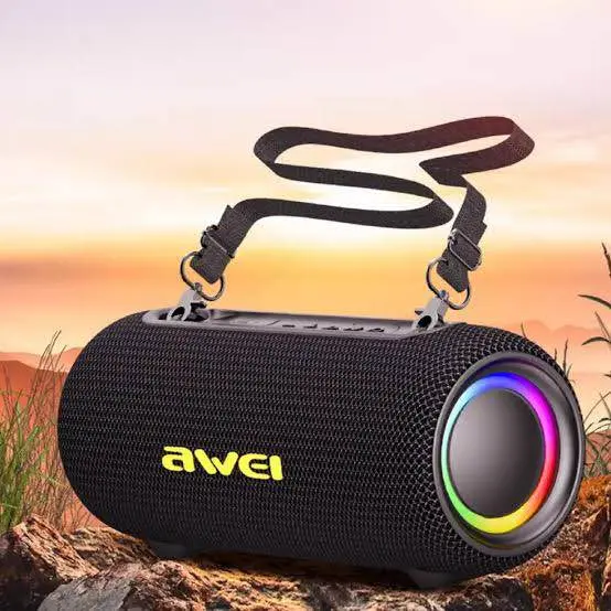 Picture of AWEI Y1000 Outdoor Waterproof Wireless Speaker -Black