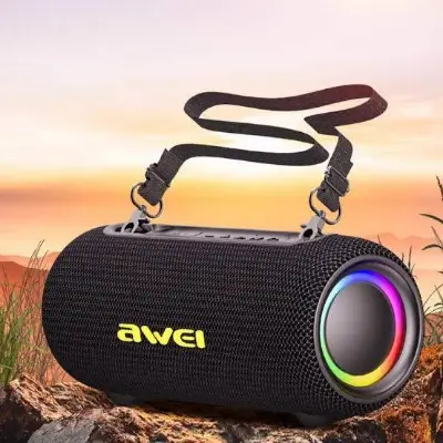 Picture of AWEI Y1000 Outdoor Waterproof Wireless Speaker -Black