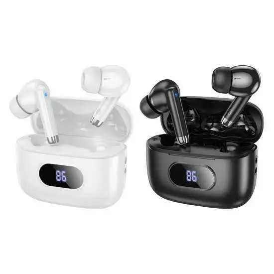 Picture of HOCO. EQ2 Plus Wireless Headphones with Charging Case (BT v5.4) -Black