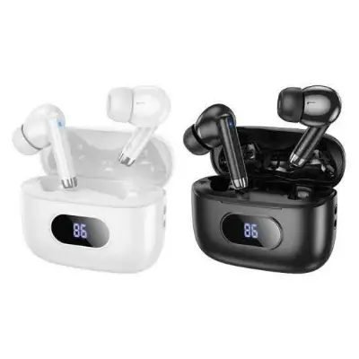Picture of HOCO. EQ2 Plus Wireless Headphones with Charging Case (BT v5.4) -Black