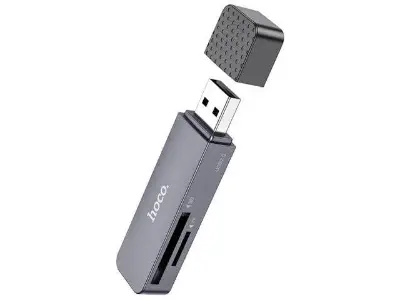 Picture of Hoco HB45 Spirit USB A 3.0 Card Reader -BLACK