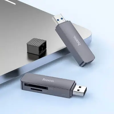 Picture of Hoco HB45 Spirit USB A 3.0 Card Reader -BLACK