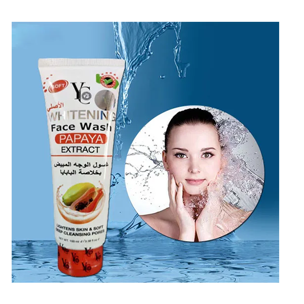 Picture of YC Whitening Face Wash Papaya Extract 100ml - Multicolor