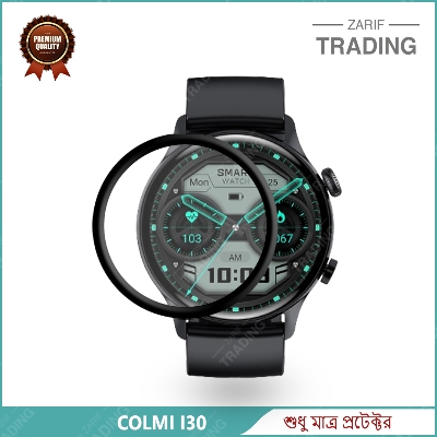 Picture of Colmi i30 Smart Watch PMMA Full Coverage Screen Protector (Black)