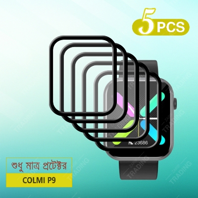 Picture of Colmi P9 Smart Watch PMMA Full Coverage Screen Protector (5 Pcs)