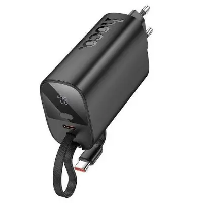 Picture of HOCO J148 Handy 5000 mAh PD20W Power Bank Adapter with Cable -Black