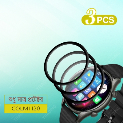 Picture of Colmi i20 Smart Watch PMMA Full Coverage Screen Protector (3 pcs)