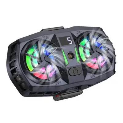 Picture of Hoco GM36 Mustango Mobile Phone Dual Cooler -Black