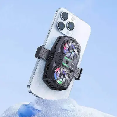 Picture of Hoco GM36 Mustango Mobile Phone Dual Cooler -Black