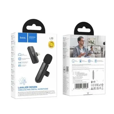 Picture of Hoco L20 Fair Lavalier Wireless Microphone