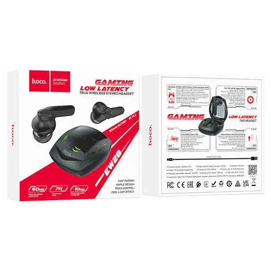 Picture of Hoco EW28 TWS Magic Gaming Earbuds -Black