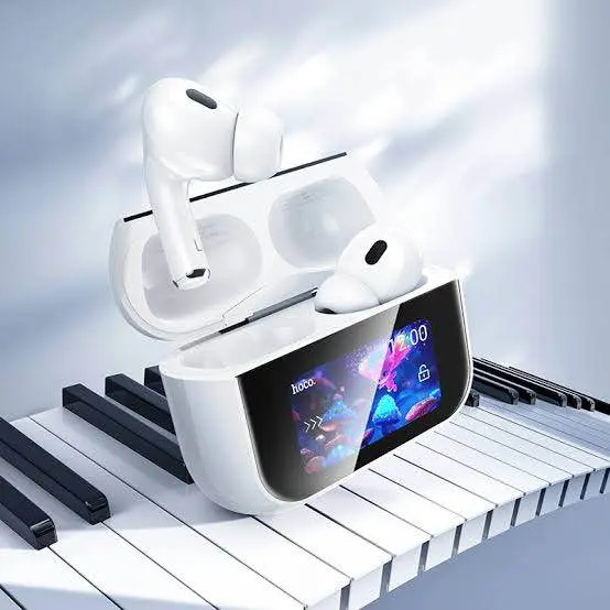 Picture of Hoco EW79 Bright True Wireless ANC Touch Screen Bluetooth Earbuds -White