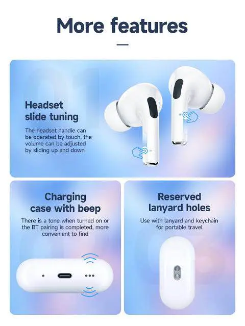 Picture of Hoco EW63 ANC True Wireless Bluetooth Earbuds -White