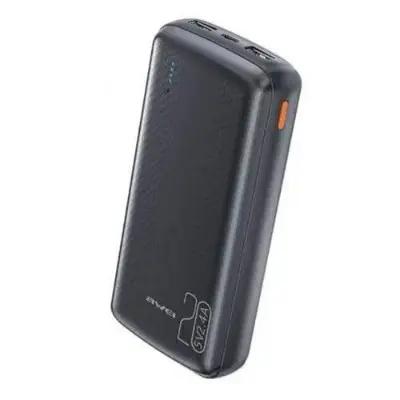 Picture of Awei P19K 20000mAh 2.4A Slim Powerbank -Black