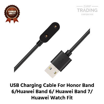 Picture of Honor band 6 Huawei band 6 Huawei Bnad7 Huawei Watch Fit Magnetic Charging Cable High Quality USB Charger Cable USB Charging Cable Dock Bracelet Charger for Honor band 6 Huawei band 6 Huawei Bnad7 Huawei Watch Fit Smart Watch (Black)
