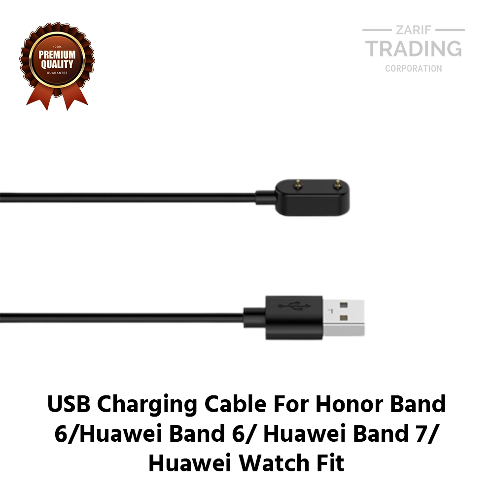 Picture of Honor band 6 Huawei band 6 Huawei Bnad7 Huawei Watch Fit Magnetic Charging Cable High Quality USB Charger Cable USB Charging Cable Dock Bracelet Charger for Honor band 6 Huawei band 6 Huawei Bnad7 Huawei Watch Fit Smart Watch (Black)
