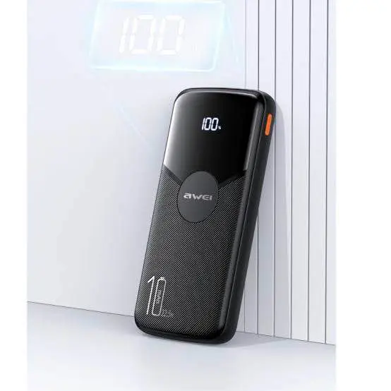 Picture of Awei P63K Power Bank 10000mAh 22.5W Fast Charging Power Bank – Price in Bangladesh -Black
