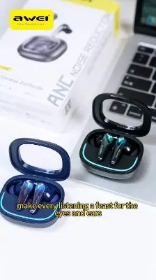 Picture of Awei TA17 ANC True Wireless Earbuds -Black