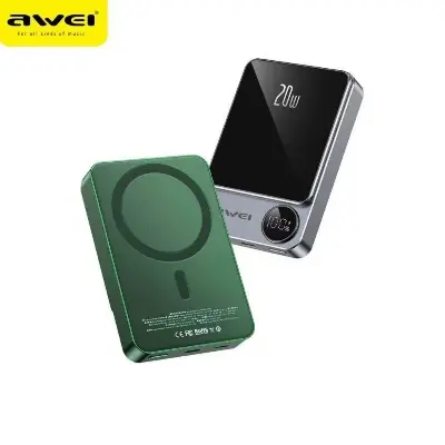 Picture of Awei P39K 10000mah 20W PD Wireless Magnetic PowerBank -Black