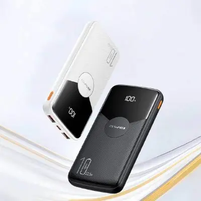 Picture of Awei P63K Power Bank 10000mAh 22.5W Fast Charging Power Bank -Black