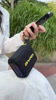 Picture of Awei KA20 2in1 Rechargable portable Blutooth Spekaer -Black