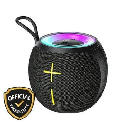 Picture of Awei KA19 Portable Bluetooth Speaker 12w Extra high power Phantom lighting TWS interconnected surround sound effect speakers for home outdoors -Black