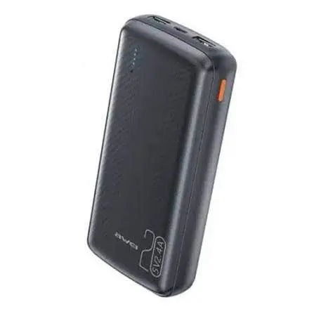 Picture of Awei P19K 20000mAh 2.4A Slim Powerbank -Black