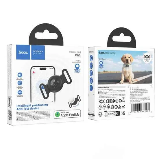 Picture of E91C Tiger Smart Anti-Lost Device -Black