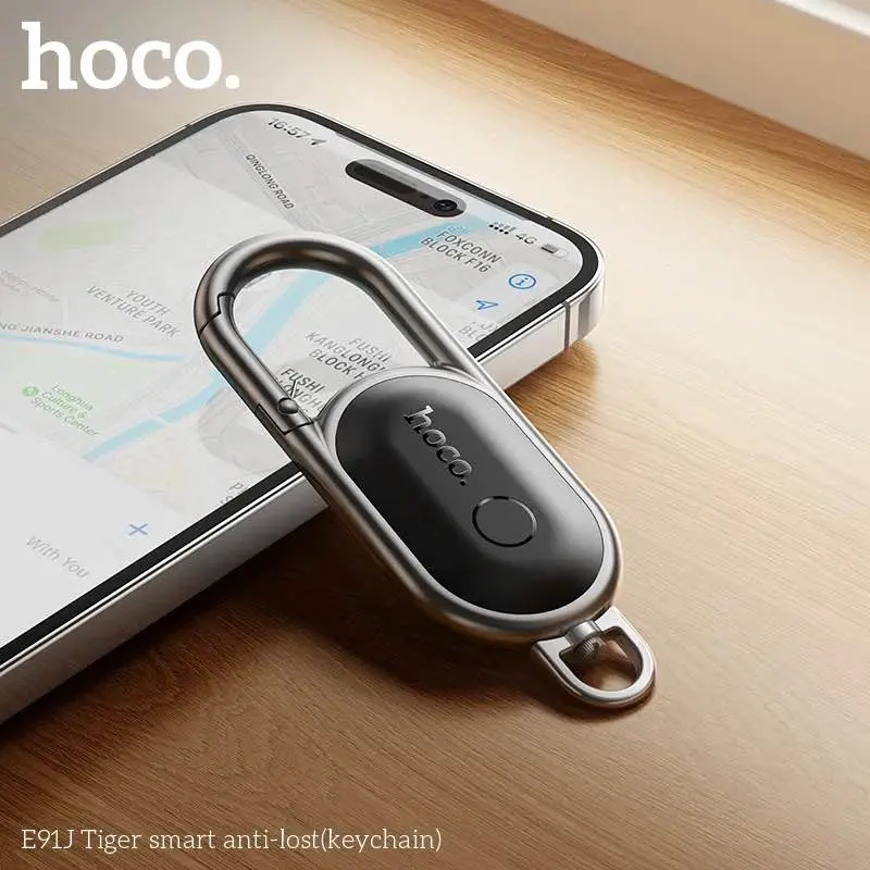 Picture of HOCO E91J Smart Anti-lost Device Keychain -Black