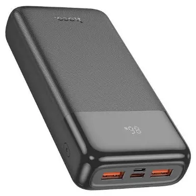 Picture of Hoco J121A Fast 22.5W+PD20W Fully Compatible Power Bank with Digital Display (20000mAh) -Black
