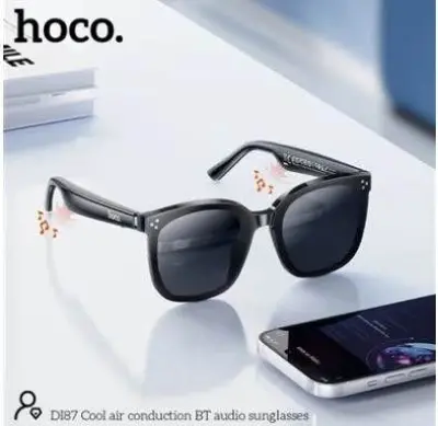Picture of Hoco DI87 Cool BT Audio Sunglasses -Black